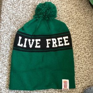 Live free and drink beer hat